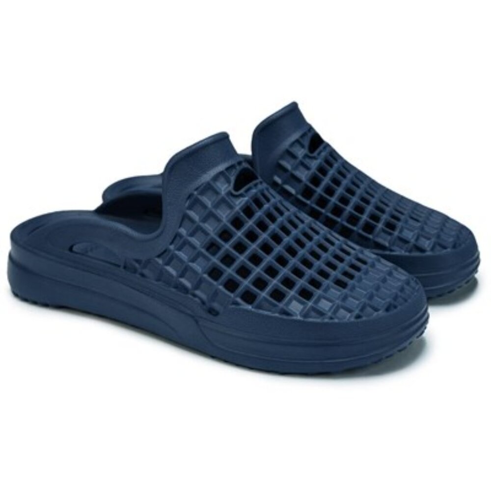 Lusso Cloud - Unisex Scenario Slip On Shoes, size 12 US mens, color blue.